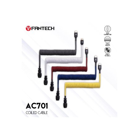 Fantech Coiled Cable AC701